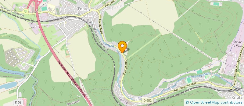 localisation de l'entreprise CONTROL TEC  FONTOY