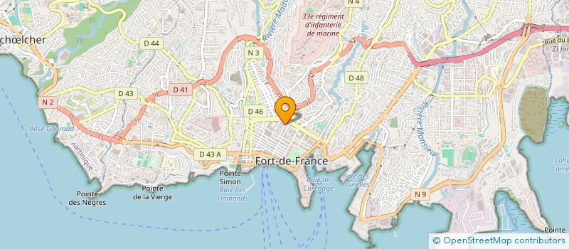 localisation de l'entreprise CONTROL X SARL à FORT DE FRANCE