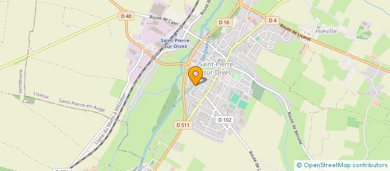 localisation de l'entreprise CONTROLAUTO SAINT-PIERRE à SAINT-PIERRE-EN-AUGE