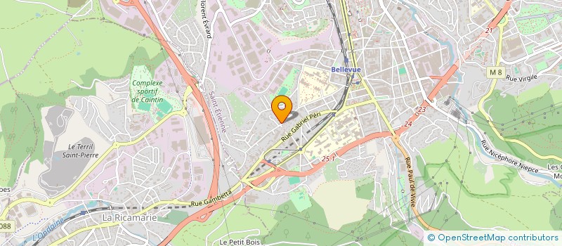 localisation de l'entreprise CONTROLC SAINT ETIENNE  SAINT-ETIENNE