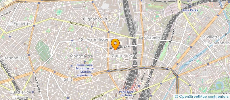 localisation de l'entreprise CONTROLE ACCES GESTION  PARIS