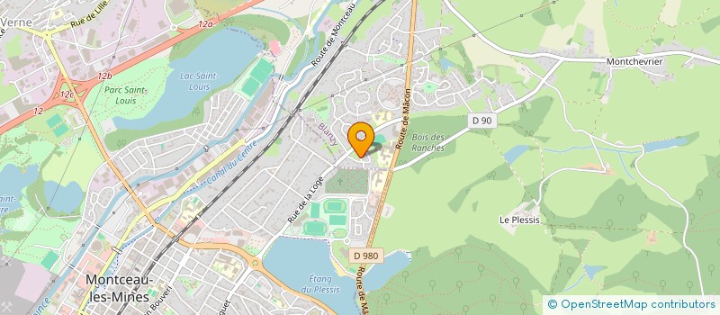 localisation de l'entreprise CONTROLE ANALYSE TRANSPORT SCE  BLANZY