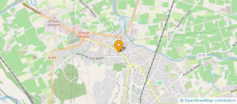 localisation de l'entreprise CONTROLE AUTO 84 à CAVAILLON