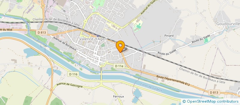 localisation de l'entreprise CONTROLE AUTO DES 2 RIVES à VALENCE