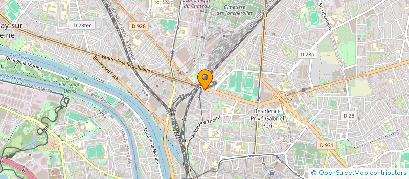 localisation de l'entreprise CONTROLE AUTO EXPERT à SAINT-DENIS