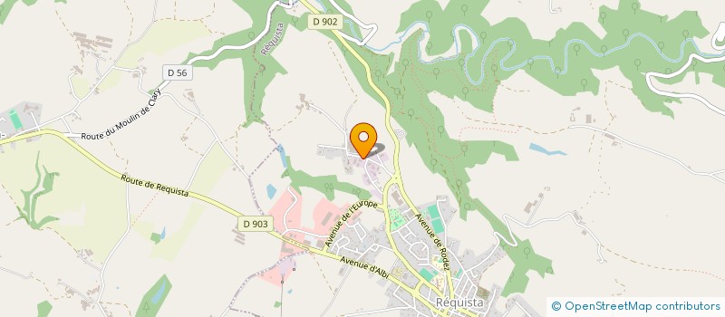 localisation de l'entreprise CONTROLE AUTO REQUISTA  REQUISTA