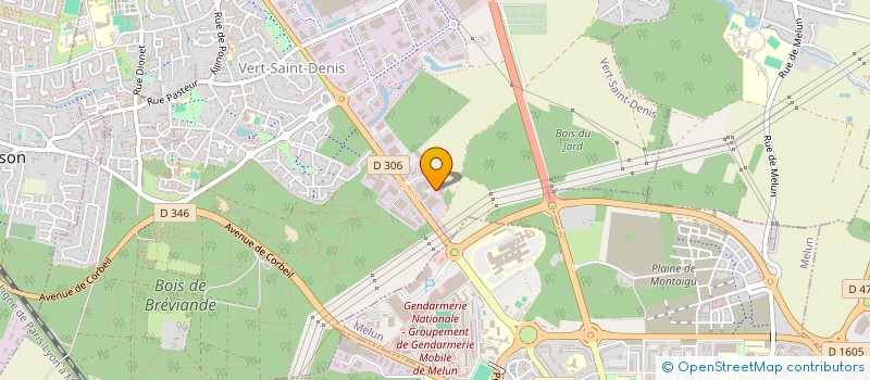 localisation de l'entreprise CONTROLE AUTO RN 6 à VERT-SAINT-DENIS