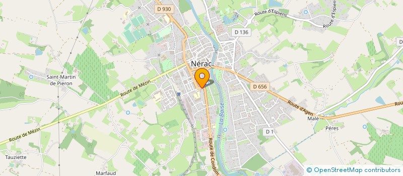 localisation de l'entreprise CONTROLE AUTO SECURITE à NERAC