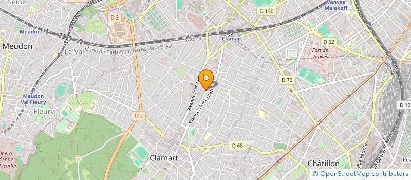 localisation de l'entreprise CONTROLE D'ECHANGES à CLAMART