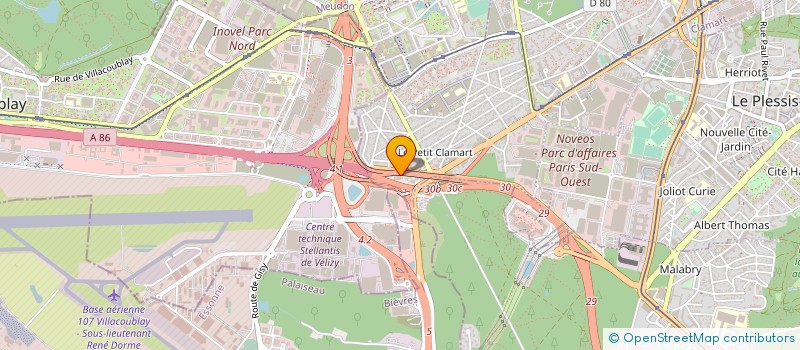 localisation de l'entreprise CONTROLE DE L'IMMOBILIER FRANCAIS à CLAMART