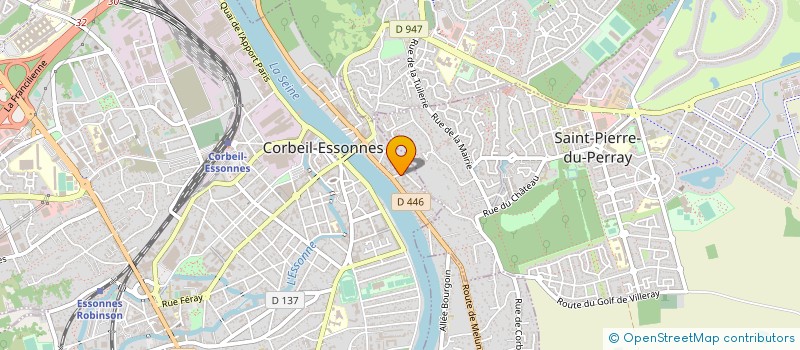 localisation de l'entreprise CONTROLE DEPANNAGE HAYONS à CORBEIL-ESSONNES