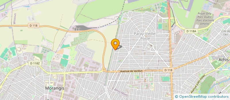 localisation de l'entreprise CONTROLE-DIAG à PARAY-VIEILLE-POSTE