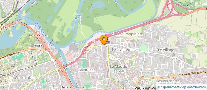 localisation de l'entreprise CONTROLE EQUIPEMENT INDUSTRIEL à VAULX-EN-VELIN