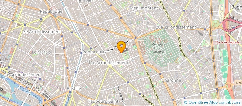 localisation de l'entreprise CONTROLE ESSAIS  PARIS