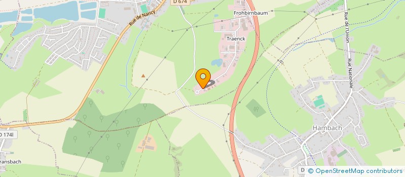 localisation de l'entreprise CONTROLE ET QUALITE DEVELOPPEMENT à WOUSTVILLER