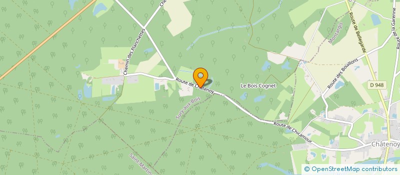 localisation de l'entreprise CONTROLE ET STRUCTURES à SURY-AUX-BOIS