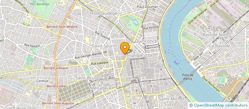 localisation de l'entreprise CONTROLE GESTION REV COMPTABLE EXPERTISE à BORDEAUX
