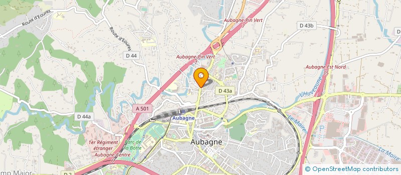 localisation de l'entreprise CONTROLE GHAZI à AUBAGNE