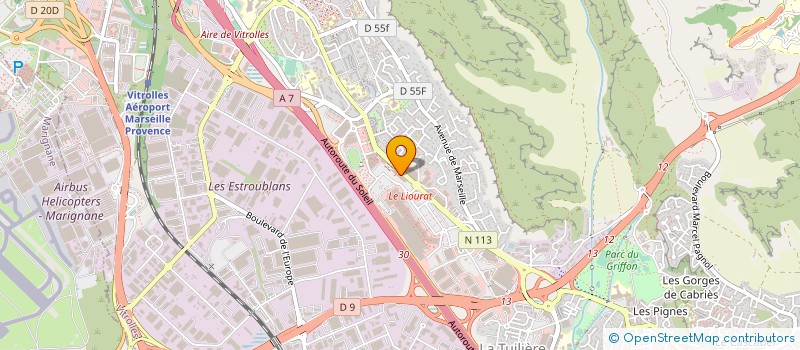 localisation de l'entreprise CONTROLE INDUSTRIEL REGULATI AUTOMATISME à AIX-EN-PROVENCE