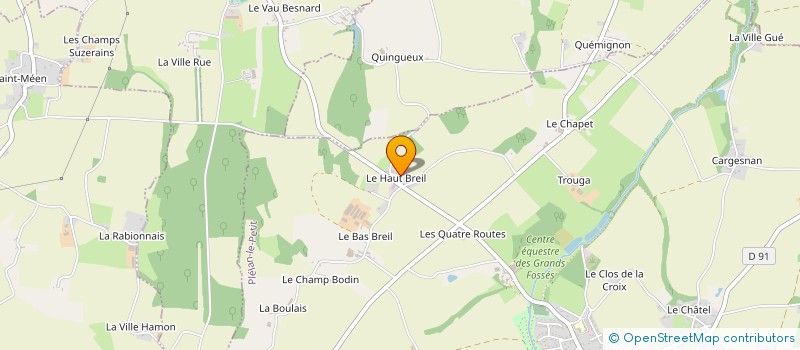 localisation de l'entreprise CONTROLE LEVAGE D ARMOR à PLELAN-LE-PETIT
