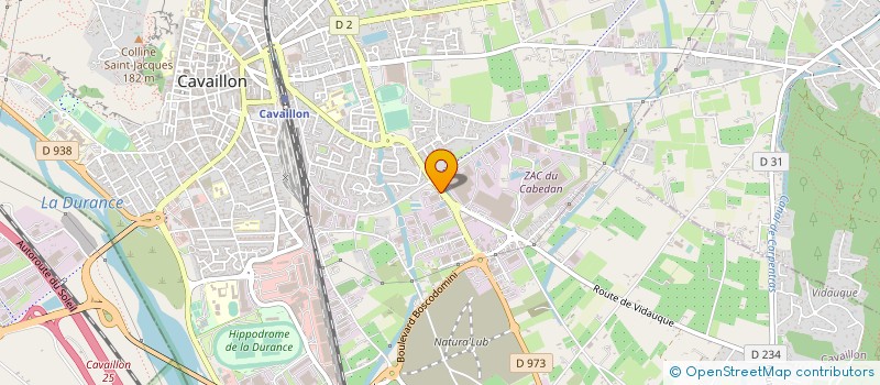 localisation de l'entreprise CONTROLE MECANIQUE ET ELECTRONIQUE à CAVAILLON