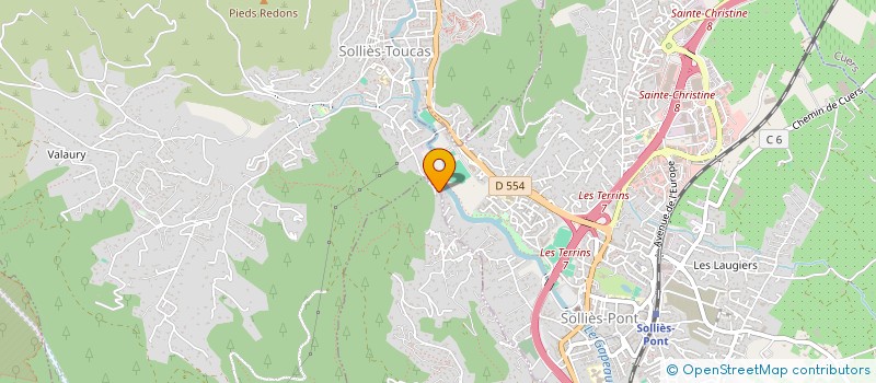 localisation de l'entreprise CONTROLE MEDITERRANEE  BORMES-LES-MIMOSAS