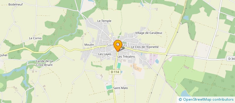 localisation de l'entreprise CONTROLE PLUS  THEHILLAC