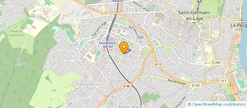 localisation de l'entreprise CONTROLE PREVENTION ET SECURITE à SAINT-GERMAIN-EN-LAYE