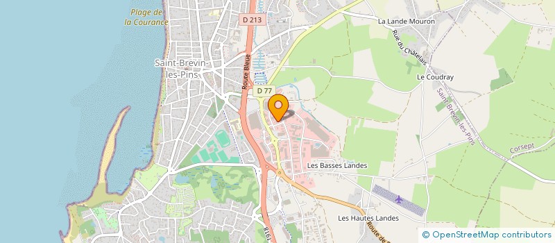 localisation de l'entreprise CONTROLE SUD ESTUAIRE à SAINT-BREVIN-LES-PINS