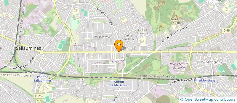 localisation de l'entreprise CONTROLE TECH AUTOMOBILE DE NOYELLES  NOYELLES-SOUS-LENS