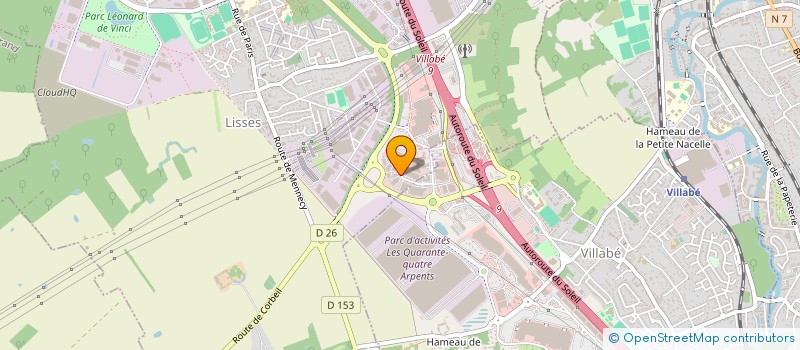 localisation de l'entreprise CONTROLE TECHNIQUE AUTO DE LISSES  LISSES