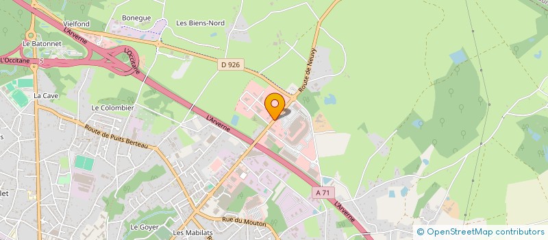 localisation de l'entreprise CONTROLE TECHNIQUE AUTO VIERZONNAIS à VIERZON