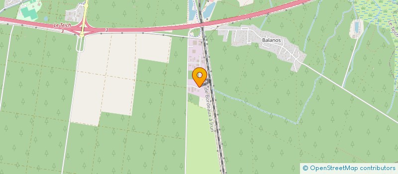 localisation de l'entreprise CONTROLE TECHNIQUE AUTOMOBILE DU TEICH  LE TEICH