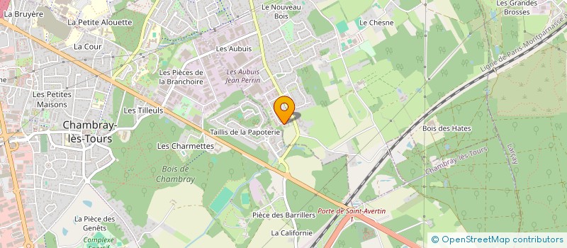 localisation de l'entreprise CONTROLE TECHNIQUE AUTOMOBILE ET MOTO DE SAINT AVERTIN  SAINT-AVERTIN