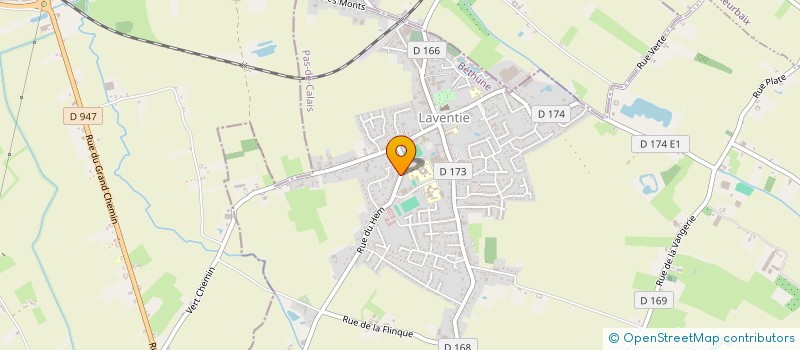 localisation de l'entreprise CONTROLE TECHNIQUE AUTOMOBILE L'ALLOEU à LAVENTIE