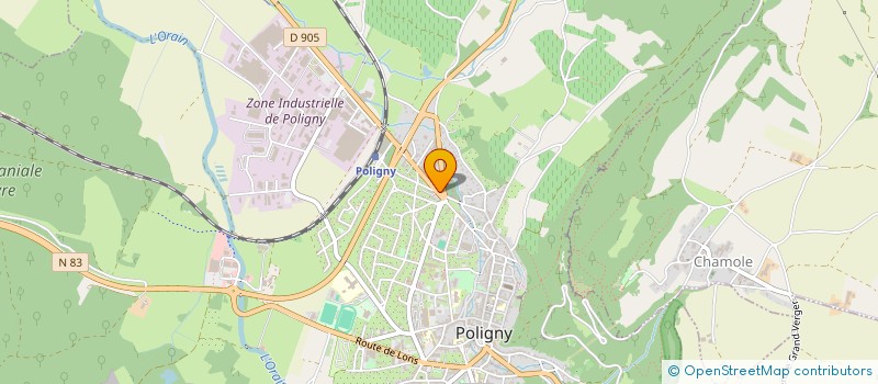 localisation de l'entreprise CONTROLE TECHNIQUE AUTOMOBILE PHILIPPE CORNEILLE EN ABREGE CTA PHILIPPE CORNEILLE à POLIGNY