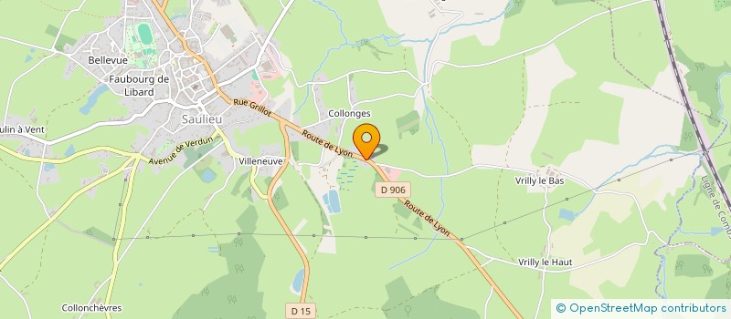 localisation de l'entreprise CONTROLE TECHNIQUE AUXOIS - MORVAN à SAULIEU