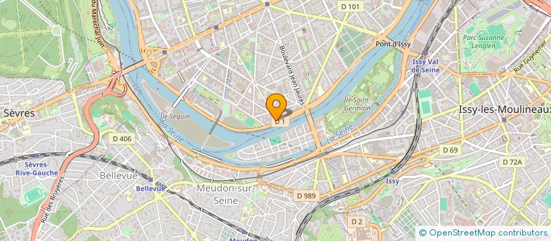 localisation de l'entreprise CONTROLE TECHNIQUE BOULOGNE BILLANCOURT à BOULOGNE-BILLANCOURT