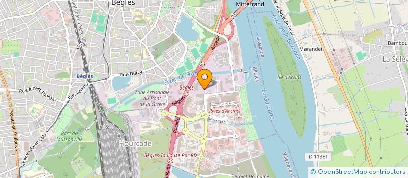 localisation de l'entreprise CONTROLE TECHNIQUE BREDOIS à BEGLES