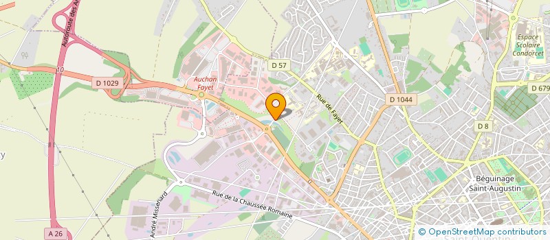 localisation de l'entreprise CONTROLE TECHNIQUE CABOT à SAINT-QUENTIN