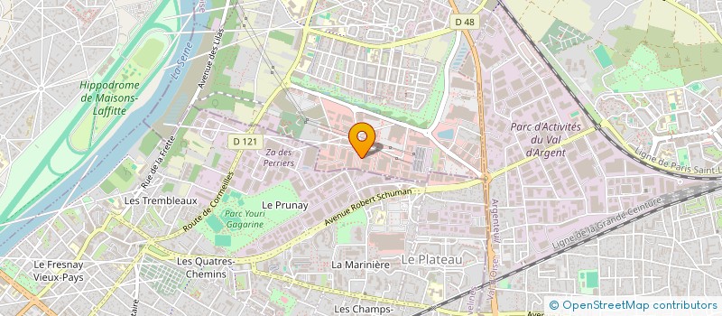localisation de l'entreprise CONTROLE TECHNIQUE CORMEILLES à CORMEILLES-EN-PARISIS