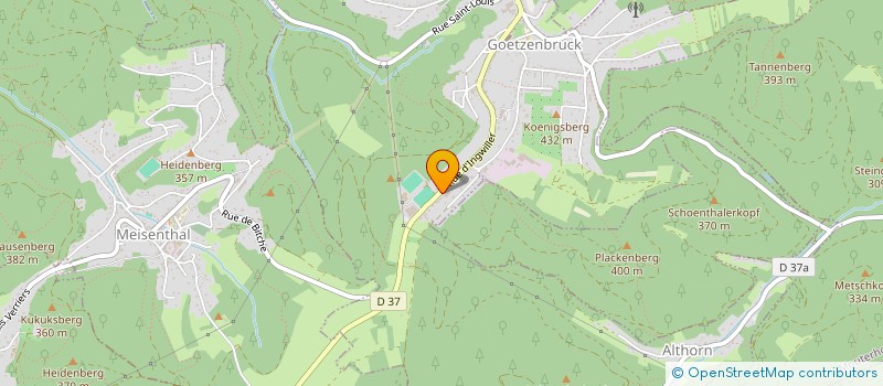 localisation de l'entreprise CONTROLE TECHNIQUE DE GOETZENBRUCK à GOETZENBRUCK