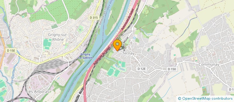 localisation de l'entreprise CONTROLE TECHNIQUE DE L'ALOUETTE à TERNAY