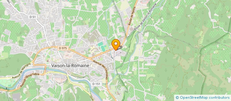 localisation de l'entreprise CONTROLE TECHNIQUE DE L'AYGUETTE à VAISON-LA-ROMAINE