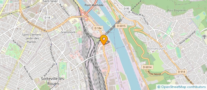 localisation de l'entreprise CONTROLE TECHNIQUE DE NORMANDIE à SOTTEVILLE-LES-ROUEN