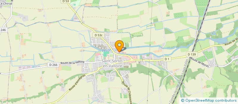 localisation de l'entreprise CONTROLE TECHNIQUE DES VEHICULES DE ST SORLIN EN VALLOIRE  SAINT-SORLIN-EN-VALLOIRE