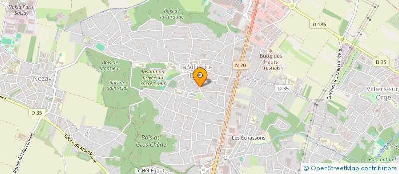 localisation de l'entreprise CONTROLE TECHNIQUE & DIAGNOSTICS à LA VILLE-DU-BOIS