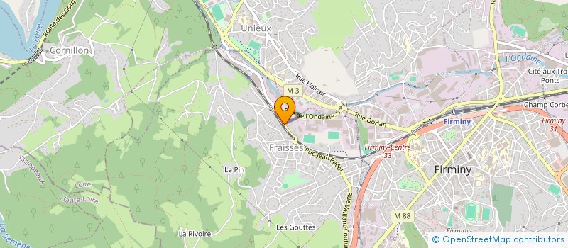 localisation de l'entreprise CONTROLE TECHNIQUE DU BOURG DE FRAISSES  FRAISSES