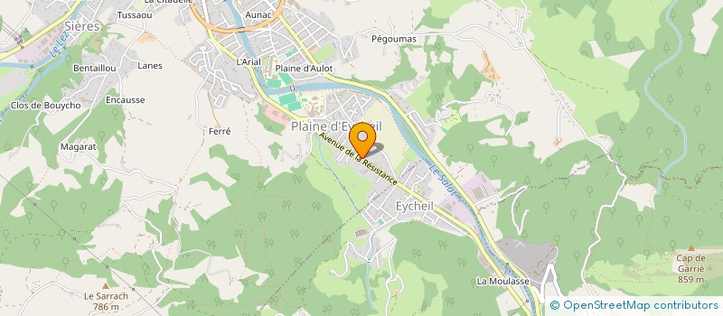 localisation de l'entreprise CONTROLE TECHNIQUE DU COUSERANS à SAINT-GIRONS