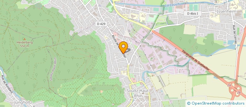 localisation de l'entreprise CONTROLE TECHNIQUE DU FLORIVAL à SOULTZ-HAUT-RHIN